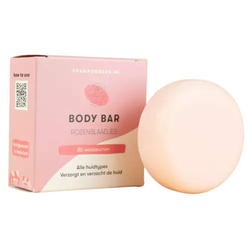 Shampoobars Body Bar 70g Rozenblaadjes