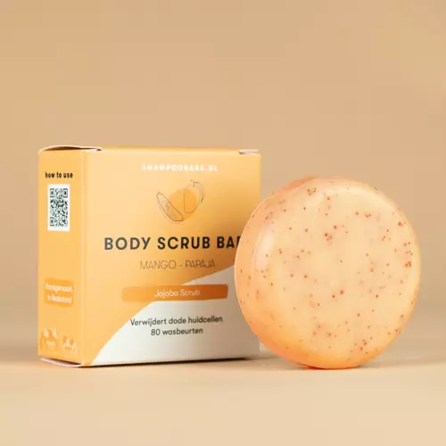 Shampoobars Body Scrub Bar 60g Mango - Papaja