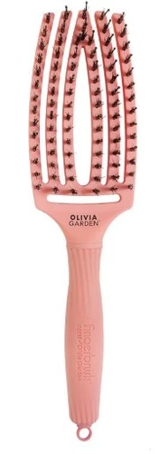 Olivia Garden Fingerbrush Combo Bloom Peach