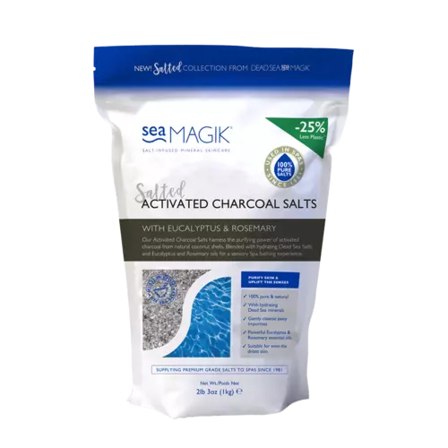 Sea Magik Salts 1kg Salted-Charcoal