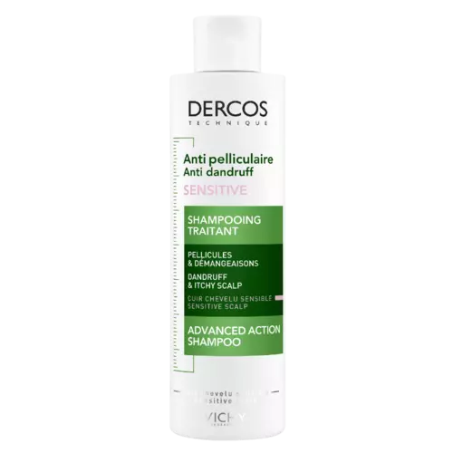 Vichy Dercos Anti-dandruff Dermatological Shampoo - Sensitive Skin 200ml