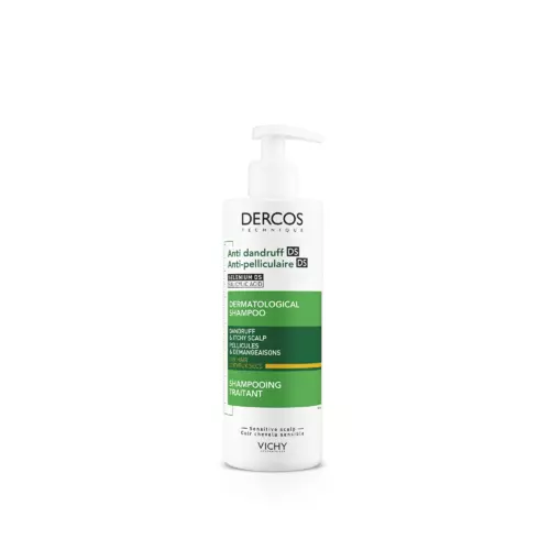 Vichy Dercos Anti-dandruff Dermatological Shampoo - Dry Hair 390ml