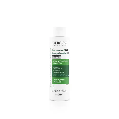 Vichy Dercos Anti-dandruff Dermatological Shampoo - Normal to Oily Hair 200ml