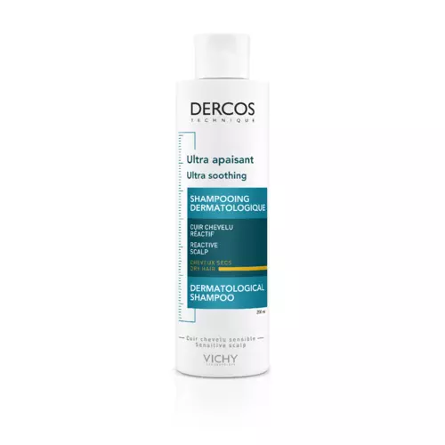 Vichy Dercos Ultra Soothing Dermatological Shampoo - Dry Hair 200ml