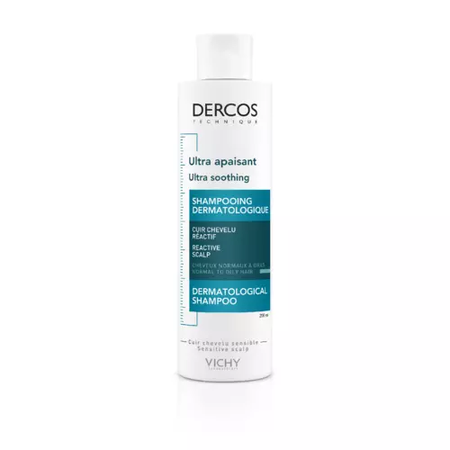 Vichy Dercos Ultra Soothing Dermatological Shampoo - Normal To Oily Hair 200ml