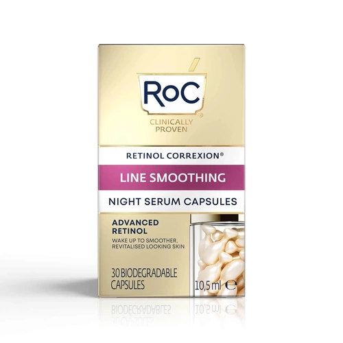 RoC Retinol Correxion Line Smoothing Night Serum 30 Capsules