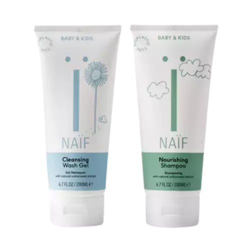Naïf Value Pack Shampoo en Wash Gel