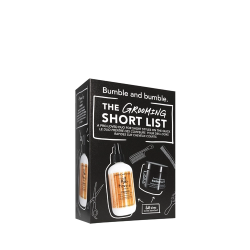 Bumble And Bumble The Grooming Short List