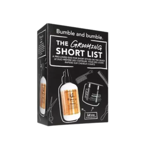 Bumble And Bumble The Grooming Short List