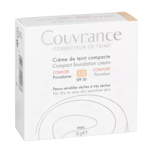 Eau Thermale Avène Couvrance Complexion Cream Porcelaine Confort nr 1 10gr