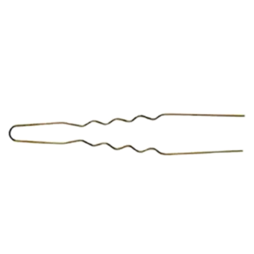 Curler pins thin, Gold - 50 pieces 65mm