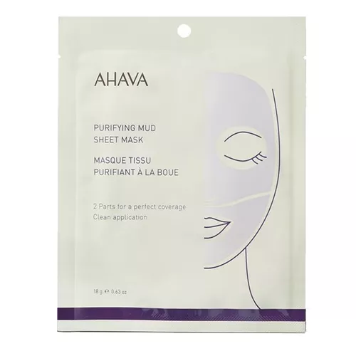 Ahava Purifying Mud Sheet Mask (Afname Per 15 Masks) 18gr