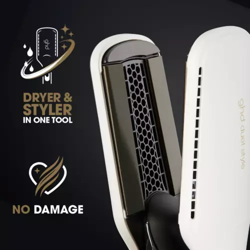 ghd 2-in-1 Duet Style White