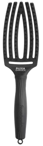 Olivia Garden Fingerbrush Combo Full Black Medium