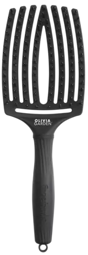 Olivia Garden Fingerbrush Combo Full Black Large