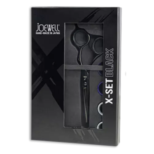 Joewell X-Set Black 5.75 & Feather Razor black