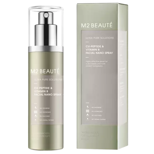 M2 Beauté Ultra Pure Solutions Cu-Peptide & Vitamin B Facial Nano Spray 75ml