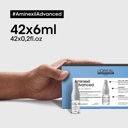 L'Oréal Professionnel SE Aminexil Advanced Anti-hair Loss Activator 42x6ml