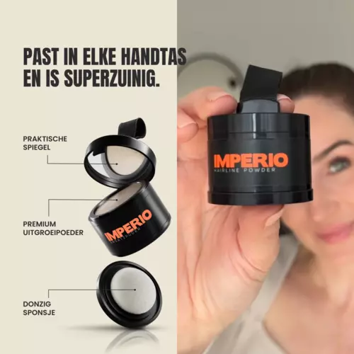 IMPERIO Root Cover Powder 4gr Light Brown