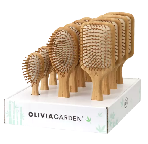 Olivia Garden Bamboo Touch Massage Display 12 pieces