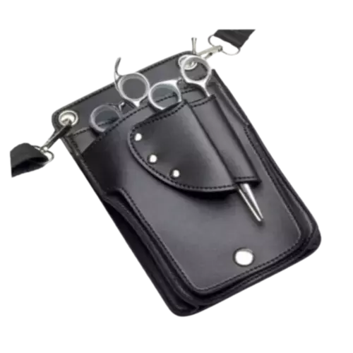 Efalock Scherentasche mit stylischen Cut-Outs Schwarz