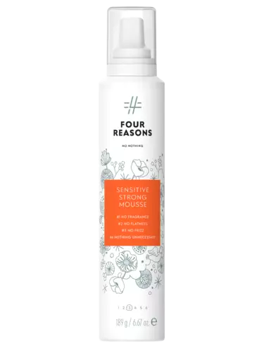 Four Reasons No Nothing Sensitive Strong Mousse 200ml