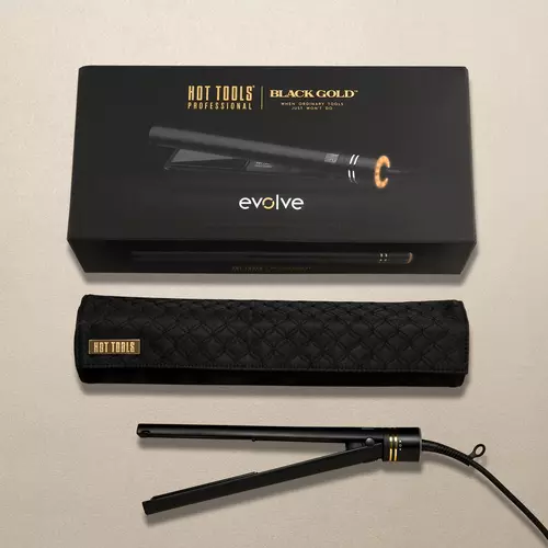 Hot Tools Professional Evolve Black Gold Titanium Styler 25mm