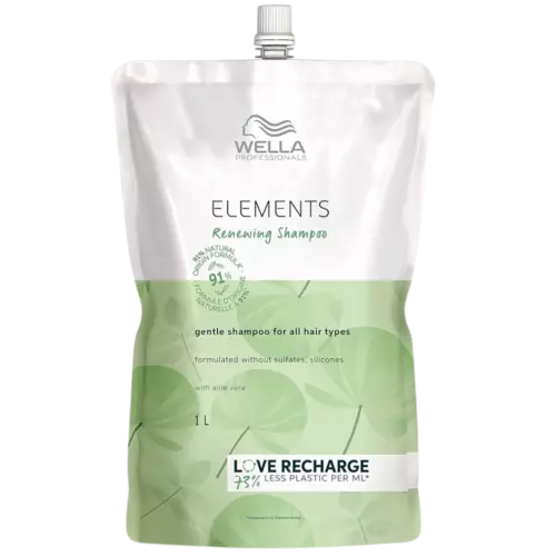 Wella Professionals Elements Renewing Shampoo 1000ml - Refill