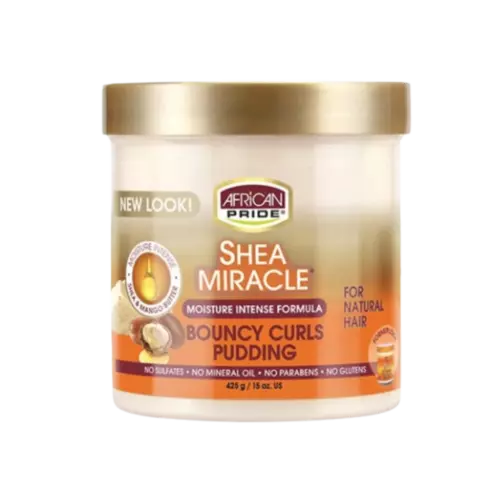 African Pride Shea Moisture Bouncy Curls Pudding 425gr