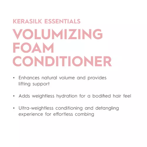 Kerasilk Essentials Volumizing Foam Conditioner 200ml