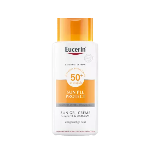 Eucerin Sun PLE Protect Sun Gel-Crème Gezicht en Lichaam SPF50 150ml