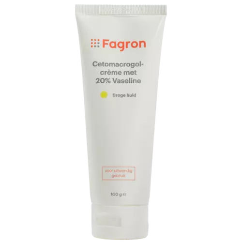 Fagron Cetomacrogolcrème 20% Vaseline 100gr