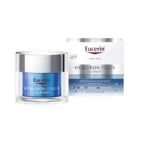Eucerin Hyaluron-Filler 3x Effect Hydratatie Booster Nacht 50ml