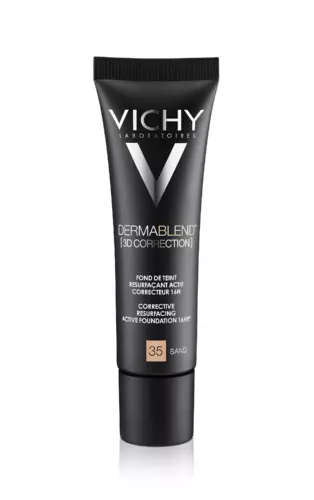 Vichy Dermablend 3D Correction Active Foundation 16hr - 35 Sand 30ml