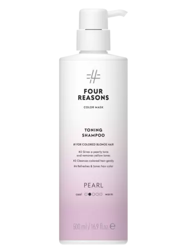 Four Reasons Color Mask Toning Shampoo 500ml Pearl
