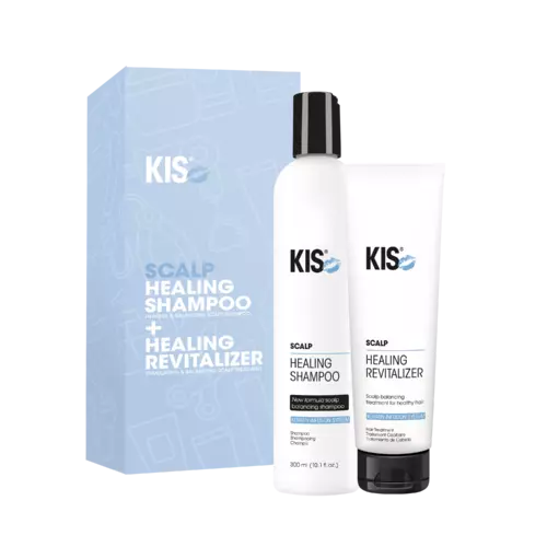 KIS Scalp Healing Shampoo + Healing Revitalizer Duo