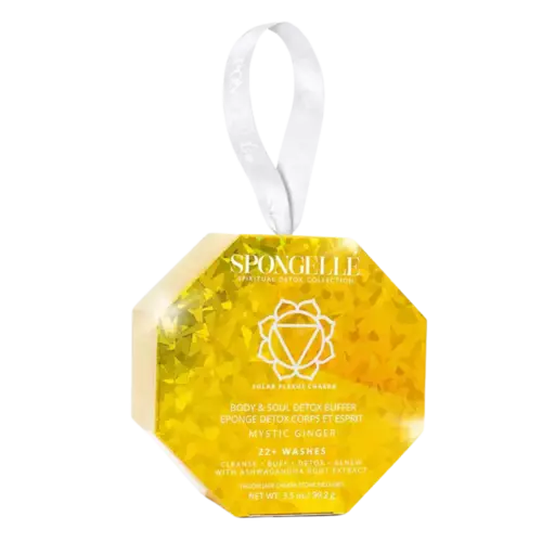 Spongelle Spiritual Detox Body Buffer 99.2gr Mystic Ginger - Yellow Jade