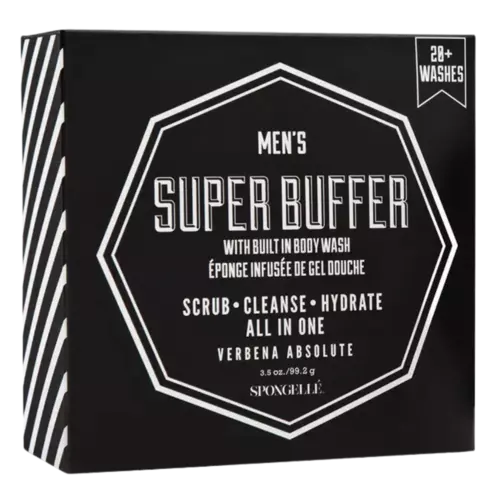 Spongelle Men's Super Buffer 99.2gr Verbena Absolute