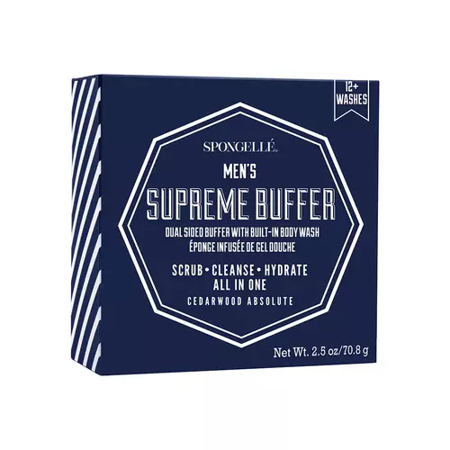Spongelle Men's Supreme Buffer 99.2gr Cedar Absolute