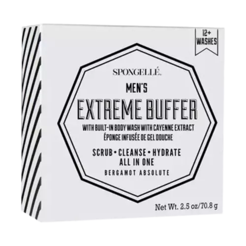 Spongelle Men's Extreme Buffer 99.2gr Bergamot Abolute