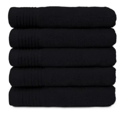 Bob Tuo Hairdresser's Towels Black 12pcs