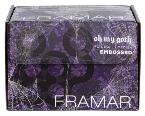 Framar Medium Foil Embossed Oh My Goth
