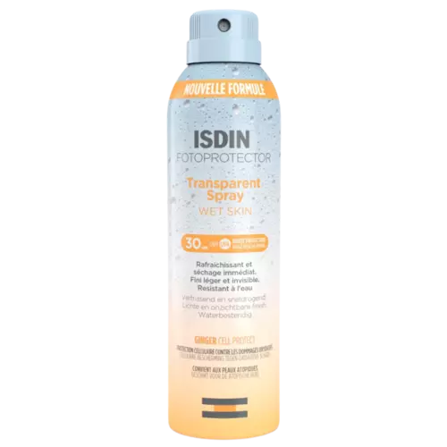 ISDIN Fotoprotector Transparant Spray Wet Skin SPF30 250ml