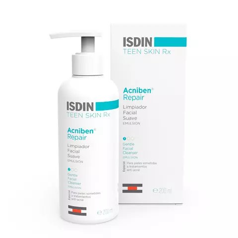ISDIN Teen Skin Rx Acniben Repair Gentle Cleanser Emulsion 200ml