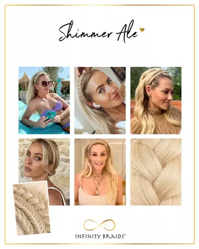 Infinity Braids Lizzy Shimmer Ale