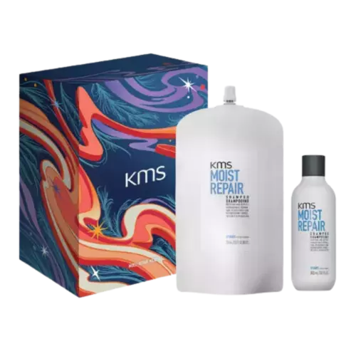 KMS MoistRepair Shampoo Maxi Set 300ml+750ml