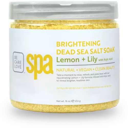 BCL SPA Dead Sea Salt Soak 454gr Lemon + Lily