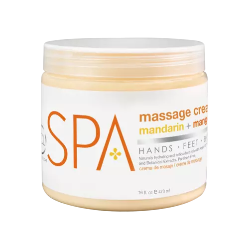 BCL SPA Massage Cream 473ml Mandarin + Mango