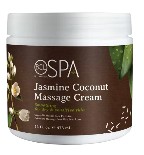 BCL SPA Massage Cream 473ml Jasmine Coconut