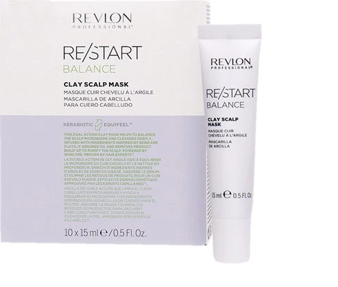 Revlon Re-Start Balance Clay Scalp Mask 10x15ml